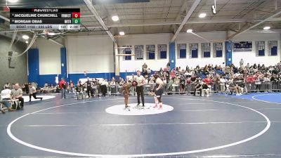 235 lbs Consi Of 4 - Jacqueline Churchill, Franklin County vs Morgan Obas, Northbridge