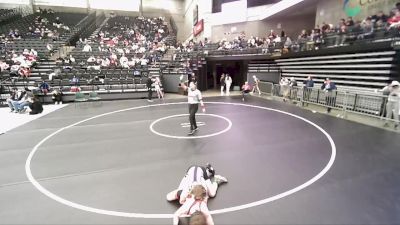 101 lbs Champ. Round 2 - Riley Hoggan, Box Elder vs Eli Olson, Park City