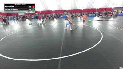 144 lbs Round 2 (8 Team) - Dylan Doherty, Zimmerman vs Joe Vrona, Illinois Top Dawgs Orange