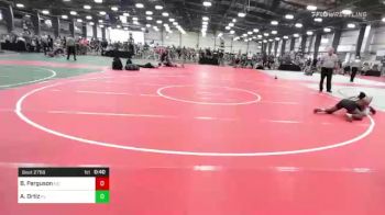 100 lbs Consi Of 16 #2 - Brennan Ferguson, NC vs Adaias Ortiz, FL