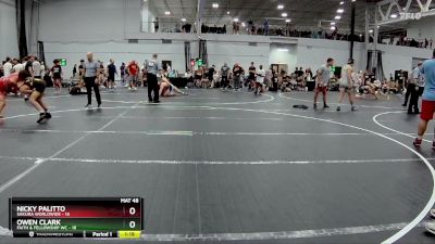 138 lbs Round 3 (8 Team) - Nicky Palitto, Sakura Worldwide vs Owen Clark, Faith & Fellowship WC