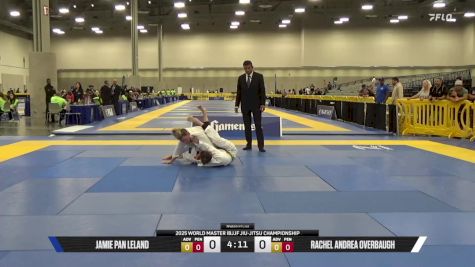 Rachel Andrea Overbaugh vs Jamie Pan Leland 2025 World Master IBJJF Jiu-Jitsu Championship