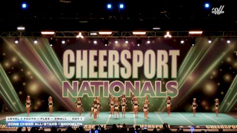 Zone Cheer All-Stars - Brooklyn [2026 L1 Youth - Flex - Small Day 1] 2026 CHEERSPORT National All Star Cheerleading Championship
