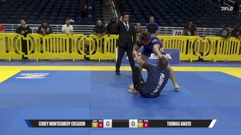 Thomas Amato vs Corey Montgomery Creason 2025 Pan IBJJF Jiu-Jitsu No-Gi Championship