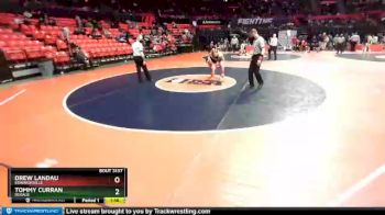 3 lbs Quarterfinal - Tommy Curran, DeKalb vs Drew Landau, Edwardsville