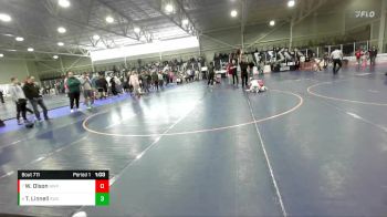 72 lbs Cons. Round 3 - Waylon Olson, Riverton Wolf Pack Wrestling vs Tyson Linnell, Stallions Wrestling Club