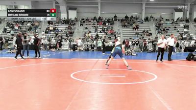 170 lbs Consi Of 32 #1 - Sam Golden, MO vs Jordan Brown, PA