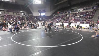 47.4-49.2 lbs Champ. Round 1 - Gabriel Rowley, Widefield Wrestling Club vs Cayson Cline, Teller Takedown Wrestling Club