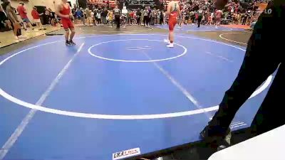 130 lbs Quarterfinal - Jace Brogdon, Raw Wrestling Club vs Liam Jones, Labette County Wrestling