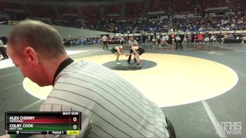6A-113 lbs Quarterfinal - Colby Cook, West Linn vs Alex Cherry, Sherwood