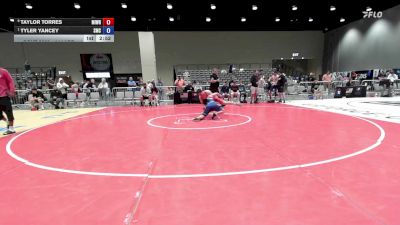 144 lbs Cons. Semis - Taylor Torres, Misfit Wrestling vs Tyler Yancey, Spartan Mat Club