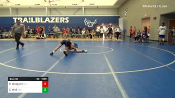 132 lbs Prelims - Rance Waigand, Allen vs Carson Wall, Goddard