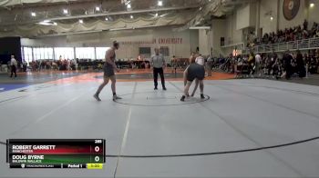 285 lbs Quarterfinal - Robert Garrett, Manchester vs Doug Byrne, Baldwin Wallace
