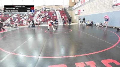 138 lbs Cons. Semi - Draken Miller, Fighting Squirrels Wrestling Club vs Luke Johnson, FCA Idaho Gold Wrestling Club