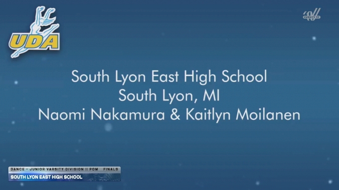 South Lyon East High School [2026 Dance - Junior Varsity Division II ...