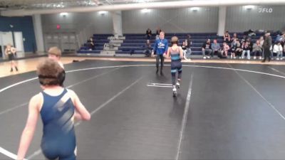 73-78 lbs Cons. Semi - Caleb Smith, Phillipsburg Kids Wrestling vs Kannon Billings, Phillipsburg Kids Wrestling