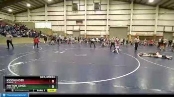 85 lbs Semis & Wb (16 Team) - Kyson Moss, Beaver vs Payton Gines, Syracuse