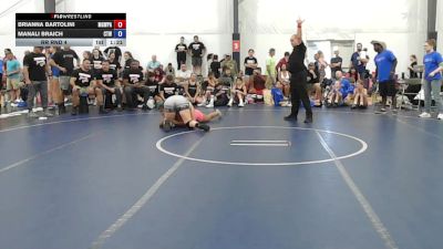 76 lbs Rr Rnd 4 - Brianna Bartolini, MGW Bittersweet Mint - W vs Manali Braich, Cordoba Trained - W