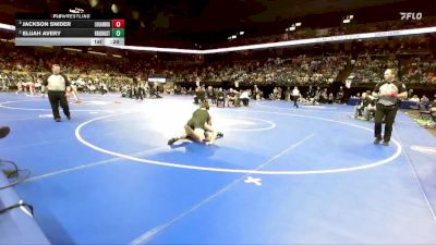 150 Class 2 lbs 3rd Place Match - Jackson Snider, Logan-Rogersville vs Elijah Avery, Knob Noster