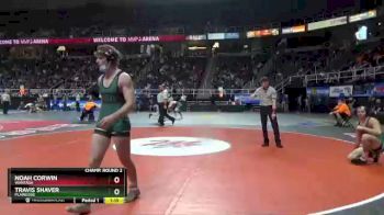 I-172 lbs Champ. Round 2 - Travis Shaver, Plainedge vs Noah Corwin, Wantagh