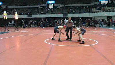 6-8 105 1st Place Match - Gennaro Calvani, Midlothian Miners Wrestling Cl vs Kolton Morgan, Hickory Wrestling Club