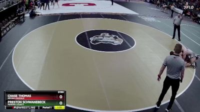 Champ. Round 1 - Chase Thomas, Neligh-Oakdale vs Preston Schwanebeck, Perkins County