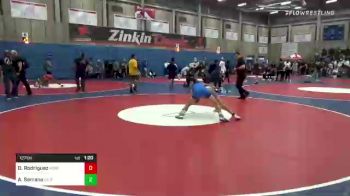 127 lbs Round Of 32 - Daimen Rodriguez, Atascadero vs Alex Serrano, Gilroy