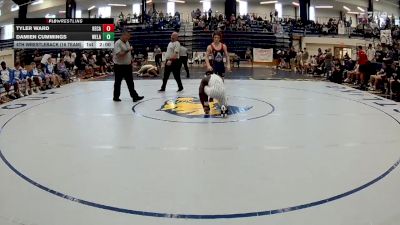 138 lbs 4th Wrestleback (16 Team) - Boone Wells, Heritage-Catoosa vs Jhaden Whitley, West Laurens