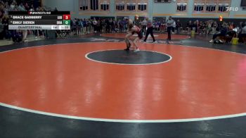 105 lbs Quarterfinal - Grace Gadberry, Lisbon vs Emily Sieren, English Valleys