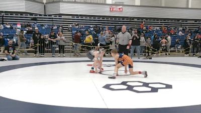 82 lbs Cons. Sub-quarters - Nehemiah Andronic, Rochelle Wrestling Club vs Richard Hoover, South Hills Wrestling Academy