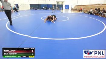 133 A Round 3 - Kyler Larkin, Valiant Wrestling vs Billy Townson, Poway Wrestling