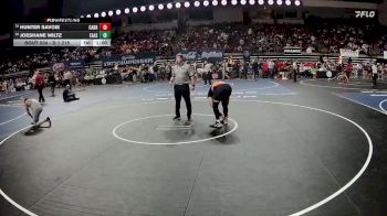 D 1 215 lbs Cons. Round 2 - Hunter Savoie, Catholic - B.R. vs Joeshane Wiltz, East Ascension