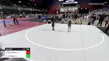 69 lbs Quarterfinal - Johnathan Navarrette, Mayhem vs Gary Lundberg, Project WC