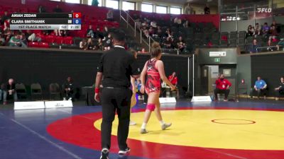 76kg 1st Place Match - Aniah Zedan, Team Xtreme vs Clara Smithanik, Dinos WC