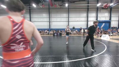 126 lbs Hunter Kapitula, Pennsylvania Blue vs Hawke Garrett, Wisconsin