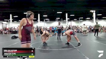 130 lbs Round 7 (8 Team) - Preston Furl, Team Smash vs Ben Salvatore, PA Alliance Blue