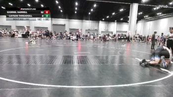 160 lbs Cons. Semi - Cayson Threadgill, Alpha Elite vs Gxbriel Harrell, Hazlehurst
