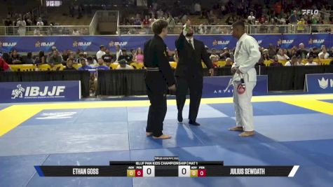 Ethan Goss vs Julius Sewdath 2026 Pan Kids Jiu-Jitsu IBJJF Championship
