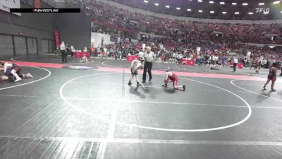 105 lbs Champ. Round 2 - Brody Weisensel, Berlin Youth Wrestling Club vs Cooper Moeller, D.C. Everest