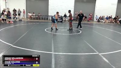 250 lbs Round 3 (8 Team) - Josiah Williamson, Maryland vs Chase Sullivan, Colorado