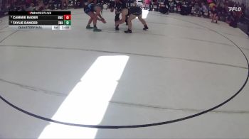 141 lbs Quarterfinal - Taylie Dancer, 308 Wrestling Academy vs Cammie Rader, Bridgeport Wrestling Club
