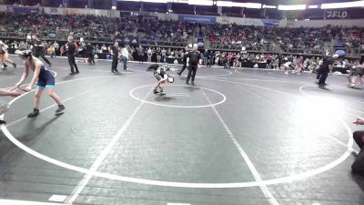 72.2 lbs Round Of 16 - Hadley Page, East Kansas Eagles vs Brayleigh Johnson, Team Lightning Wrestling Club Buhler Ks