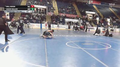 138 lbs Semifinal - Will Nixon, Wellesley vs Jason Ballou, Andover