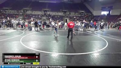 67 lbs Cons. Round 3 - Maverick Juhlin, Cheyenne Mountain Wrestling Club vs Ryder Robison, Black Fox Wrestling Academy