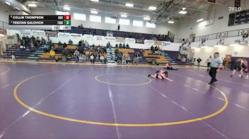 106 lbs Cons. Semi - Collin Thompson, Riverton vs Tristan Galovich, Thermopolis