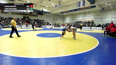 116 lbs Consi Of 16 #1 - David Chacon, Buchanan vs Cash McClurg, Granite Hills-El Cajon
