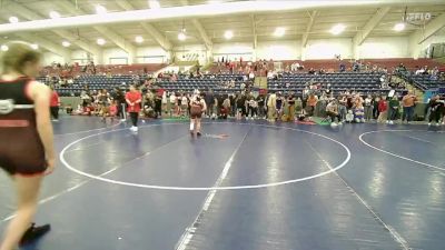 110 lbs Cons. Round 3 - Kamberleigh Bowcutt, Bear River Wrestling Club vs Lydia Roberts, Bear River Wrestling Club