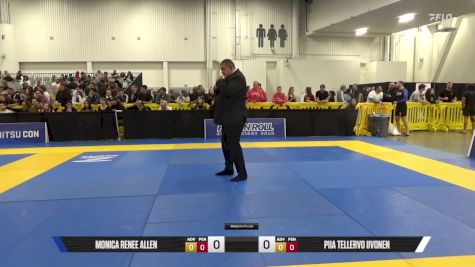 Piia Tellervo Iivonen vs Monica Renee Allen 2025 World IBJJF Jiu-Jitsu No-Gi Championship