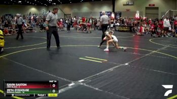 56 lbs Round 1 (6 Team) - Gavin Saxton, Ares Black vs Zeth Dykhouse, BadBass Green