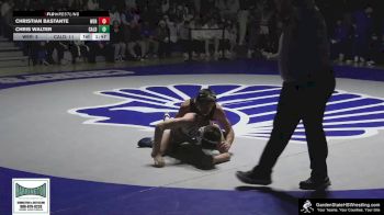 126 lbs Chris Walter, Caldwell vs Christian Bastante, West Essex Regional